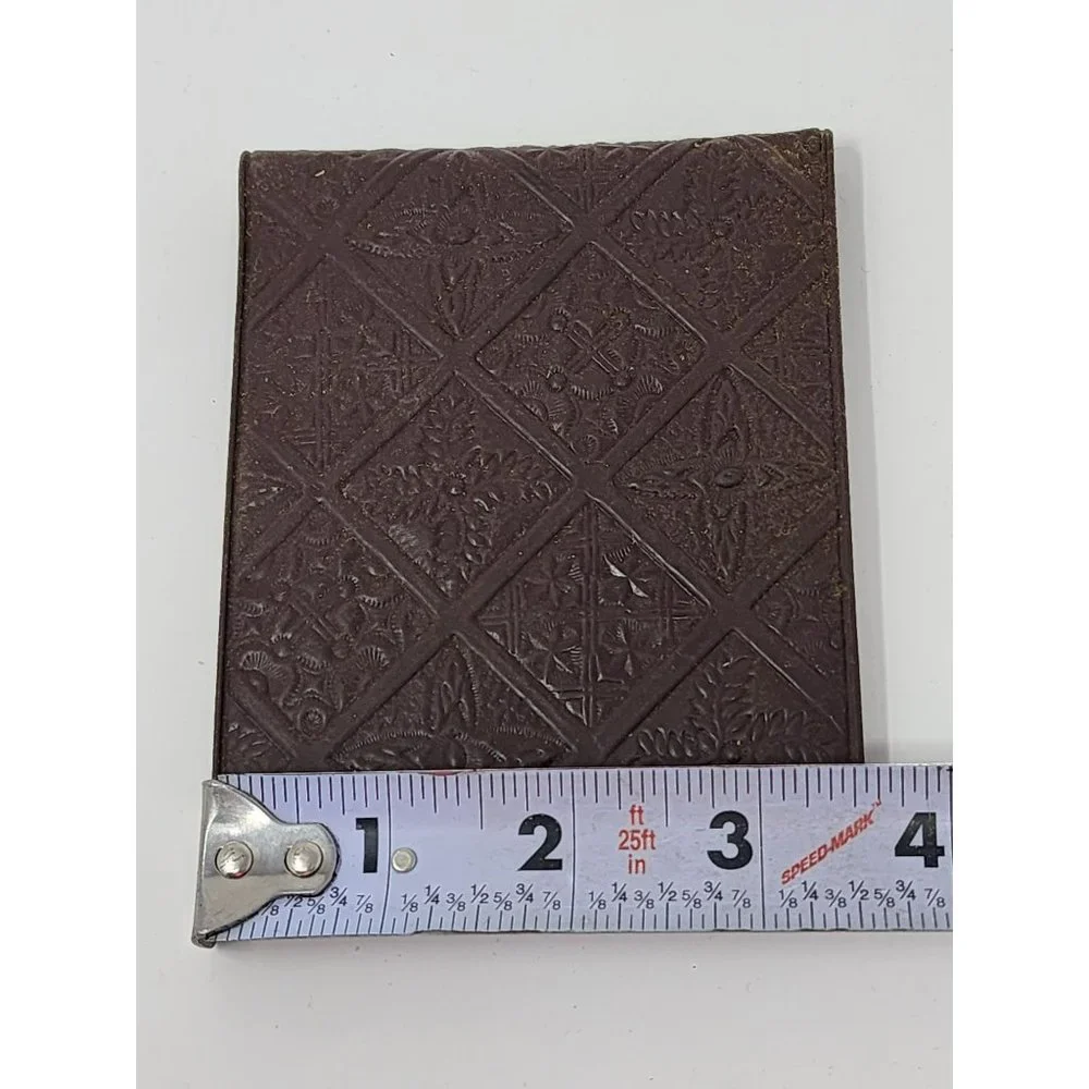 Vintage Remelon‎ Made Mens Wallet With Remelon And Feed Co Advertisement